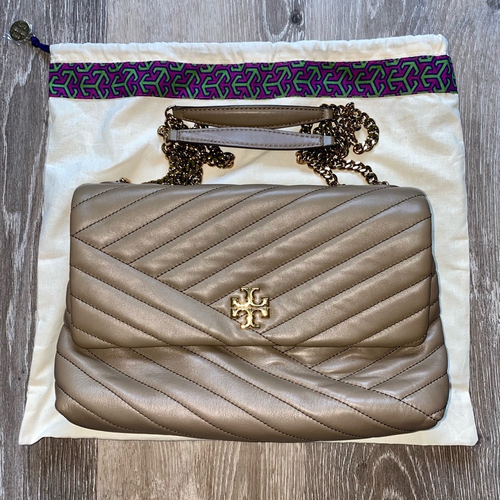 Tory Burch Kira Chevron Convertible Shoulder Bag